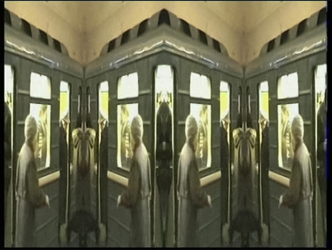 Sergei Shutov. Still from the video ‘Instead of the Minotaur’. 2004. Collection of the Multimedia Art Museum, Moscow