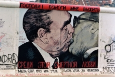 The fall of the Berlin wall