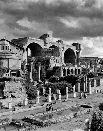 Элио Чиол.
Императорский Форум.
Рим, 1955.
© Элио Чиол
