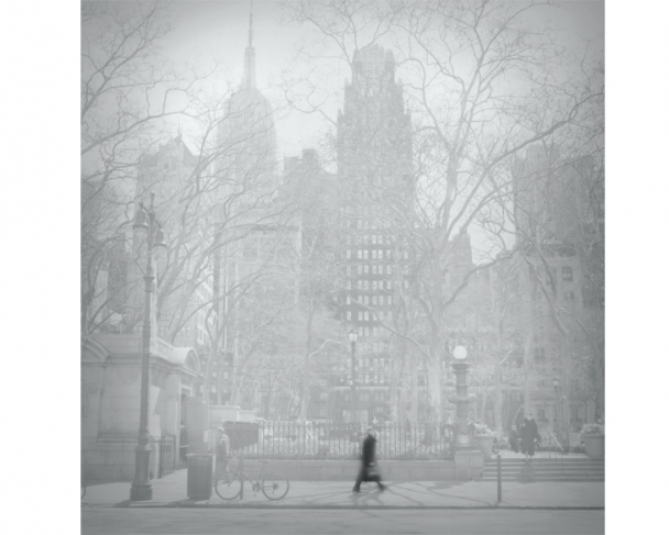 Alexey Titarenko. Bryant Park. From the ‘New York’ series. 2004. Toned gelatin silver print. Courtesy of the artist.